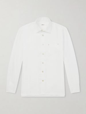 Straight Cut Linen Shirt Straight Cut Linen Shirt