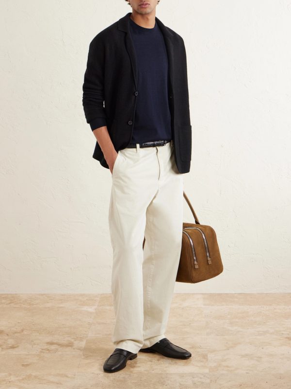 Sea Island Cotton Sweater - OU Sea Island Cotton Sweater - OU