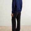 Cotton and Silk-Blend Zip-Up Sweater - BK Cotton and Silk-Blend Zip-Up Sweater - BK