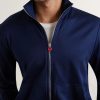 Cotton and Silk-Blend Zip-Up Sweater - CU Cotton and Silk-Blend Zip-Up Sweater - CU