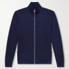 Cotton and Silk-Blend Zip-Up Sweater Cotton and Silk-Blend Zip-Up Sweater
