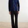 Cotton and Silk-Blend Zip-Up Sweater - OU Cotton and Silk-Blend Zip-Up Sweater - OU