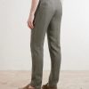 Tapered Linen Trousers - BK Tapered Linen Trousers - BK