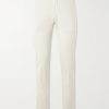 Straight-Leg Stretch-Cotton Trousers Straight-Leg Stretch-Cotton Trousers