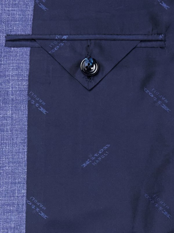 Virgin Wool, Silk and Linen-Blend Suit Jacket - E2 Virgin Wool, Silk and Linen-Blend Suit Jacket - E2