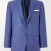 Virgin Wool, Silk and Linen-Blend Suit Jacket Virgin Wool, Silk and Linen-Blend Suit Jacket