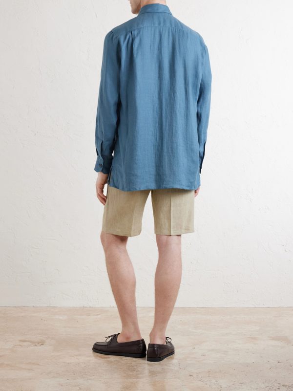 Linen Shirt - BK Linen Shirt - BK
