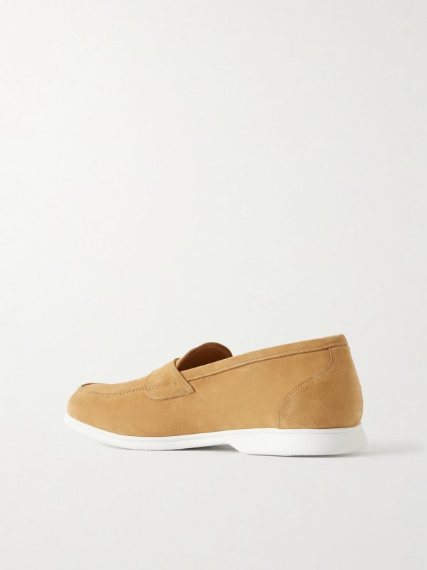 Suede Penny Loafers - BK