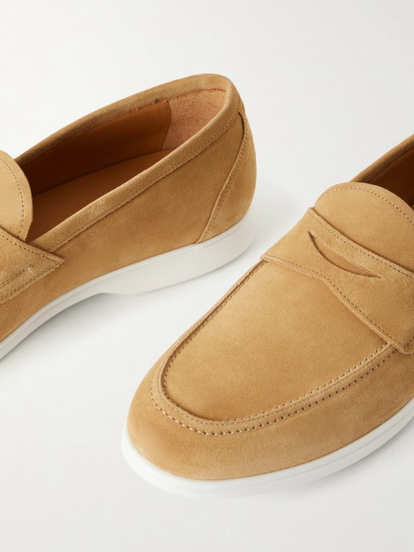 Suede Penny Loafers - CU
