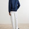 Lightweight Linen Zipped Bomber Jacket - BK Lightweight Linen Zipped Bomber Jacket - BK