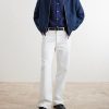 Lightweight Linen Zipped Bomber Jacket - OU Lightweight Linen Zipped Bomber Jacket - OU