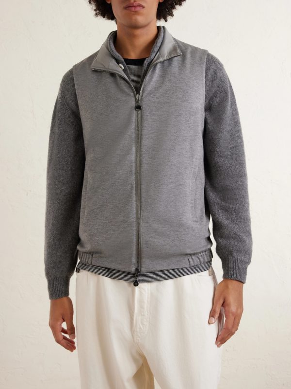 Reversible Shell and Jersey Gilet - E1