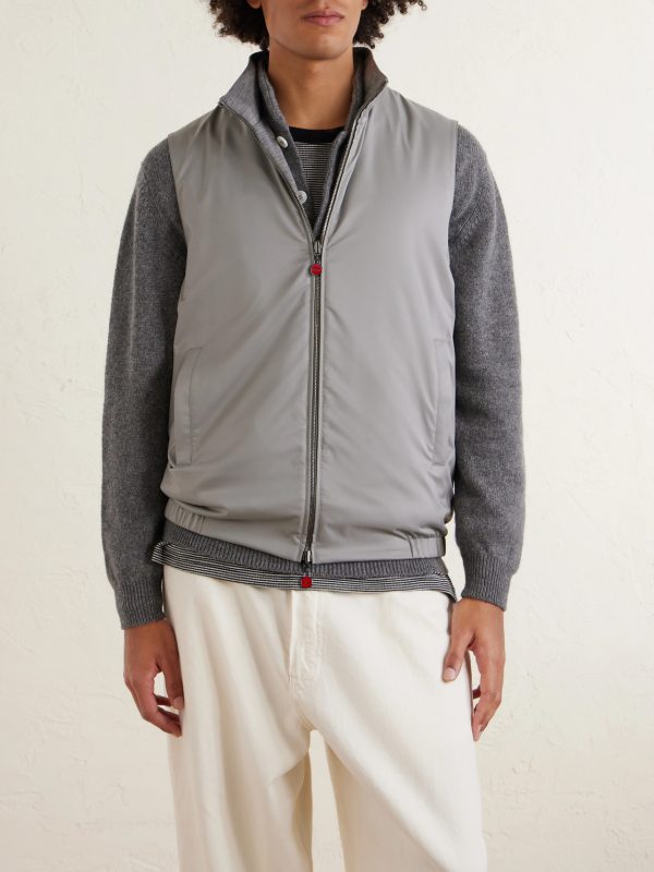 Reversible Shell and Jersey Gilet - FR