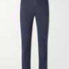 Straight-Leg Lyocell-Blend Twill Trousers Straight-Leg Lyocell-Blend Twill Trousers