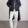 Suede-Trimmed Shell Hooded Jacket - OU Suede-Trimmed Shell Hooded Jacket - OU
