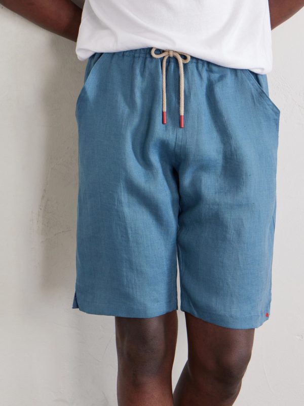 Drawstring Linen Shorts - CU