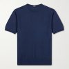 Knitted Cotton T-Shirt