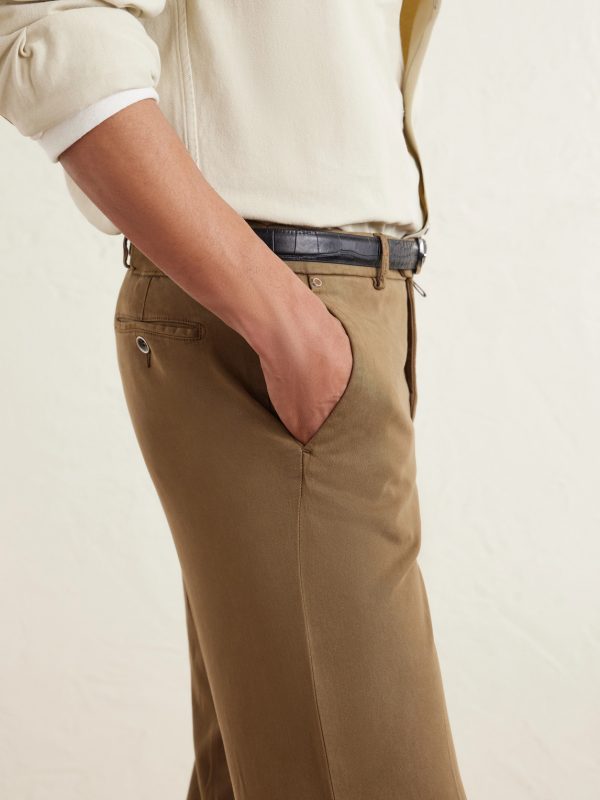 Straight-Leg Lyocell-Blend Trousers - CU Straight-Leg Lyocell-Blend Trousers - CU