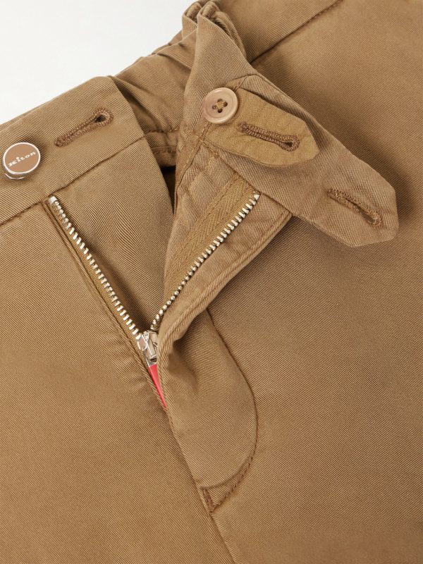 Straight-Leg Lyocell-Blend Trousers - E1 Straight-Leg Lyocell-Blend Trousers - E1