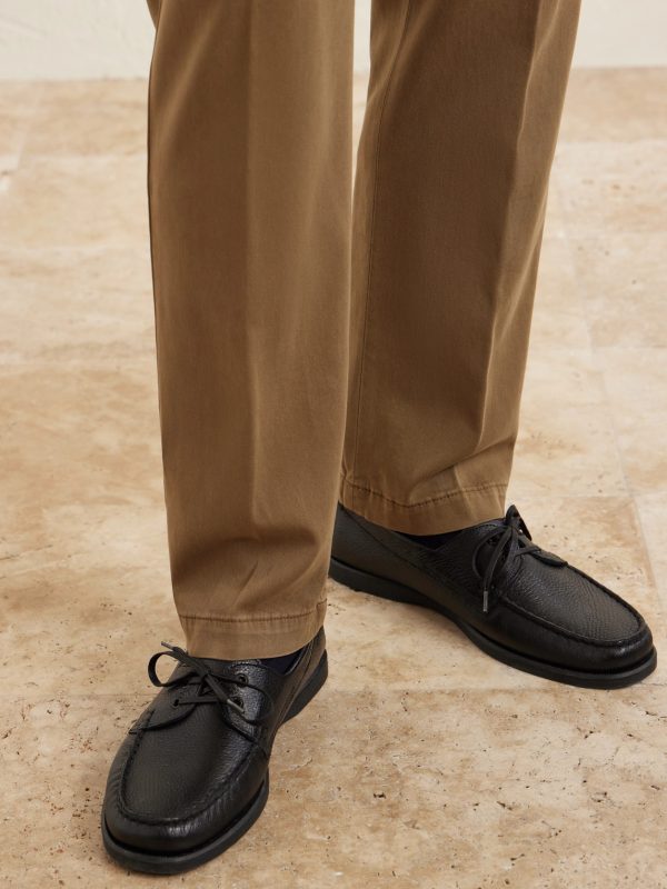 Straight-Leg Lyocell-Blend Trousers - E2 Straight-Leg Lyocell-Blend Trousers - E2