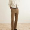Straight-Leg Lyocell-Blend Trousers - OU Straight-Leg Lyocell-Blend Trousers - OU