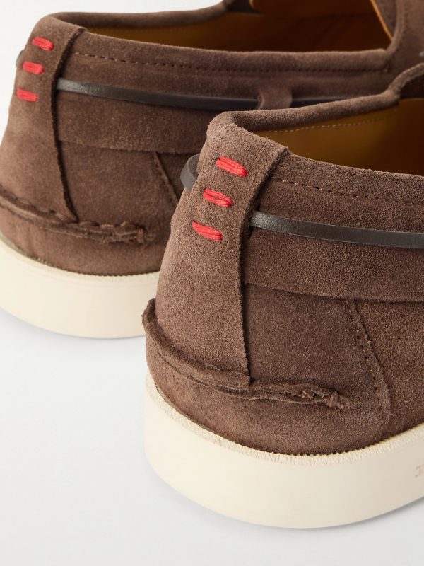 Suede Boat Shoes - CU