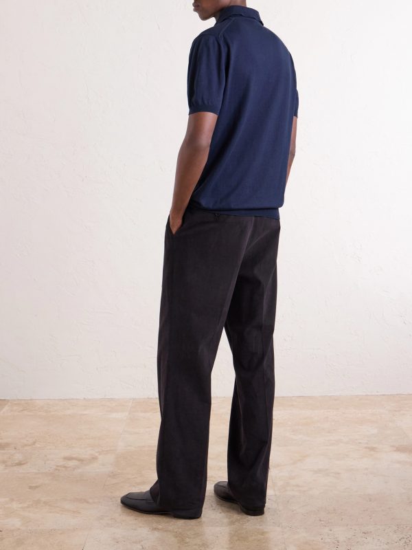 Cotton Polo Shirt - BK