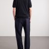 Knitted Cotton T-Shirt - BK