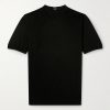 Knitted Cotton T-Shirt