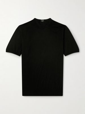 Knitted Cotton T-Shirt Knitted Cotton T-Shirt