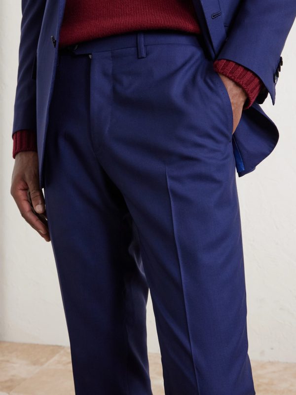 Straight-Leg Virgin Wool Suit Trousers - CU