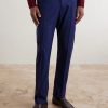 Straight-Leg Virgin Wool Suit Trousers - FR