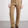 Straight-Leg Linen Suit Trousers - FR