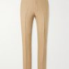Straight-Leg Linen Suit Trousers