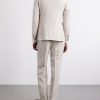 Slim-Fit Linen Tuxedo Jacket - BK Slim-Fit Linen Tuxedo Jacket - BK