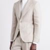 Slim-Fit Linen Tuxedo Jacket - FR Slim-Fit Linen Tuxedo Jacket - FR