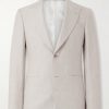 Slim-Fit Linen Tuxedo Jacket Slim-Fit Linen Tuxedo Jacket