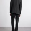 Slim-Fit Linen Tuxedo Jacket - BK Slim-Fit Linen Tuxedo Jacket - BK