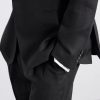 Slim-Fit Linen Tuxedo Jacket - CU Slim-Fit Linen Tuxedo Jacket - CU