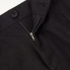 Straight-Leg Pleated Linen Trousers - E1 Straight-Leg Pleated Linen Trousers - E1