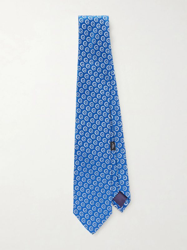 8.5cm Silk-Jacquard Tie