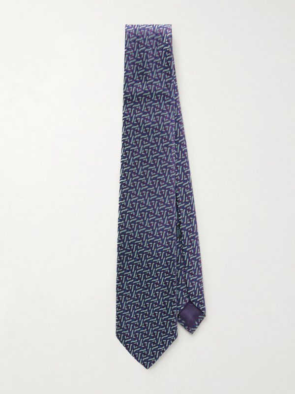 8.5cm Silk-Jacquard Tie
