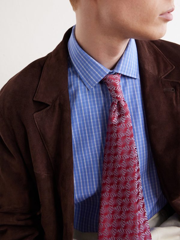 8.5cm Silk-Jacquard Tie - FR 8.5cm Silk-Jacquard Tie - FR