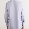 Striped Cotton-Twill Shirt - BK