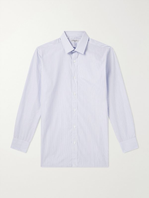 Striped Cotton-Twill Shirt