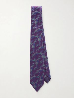 8.5cm Silk-Jacquard Tie