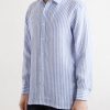 Striped Linen Shirt - FR Striped Linen Shirt - FR