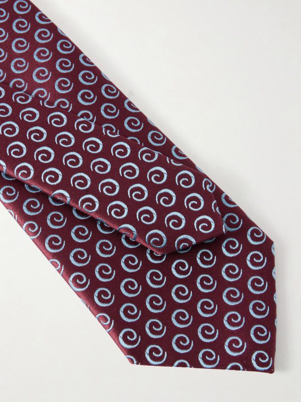 8.5cm Silk-Jacquard Tie - CU 8.5cm Silk-Jacquard Tie - CU