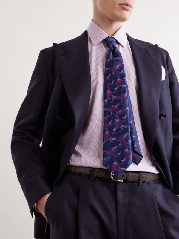 8.5cm Silk-Jacquard Tie - FR 8.5cm Silk-Jacquard Tie - FR
