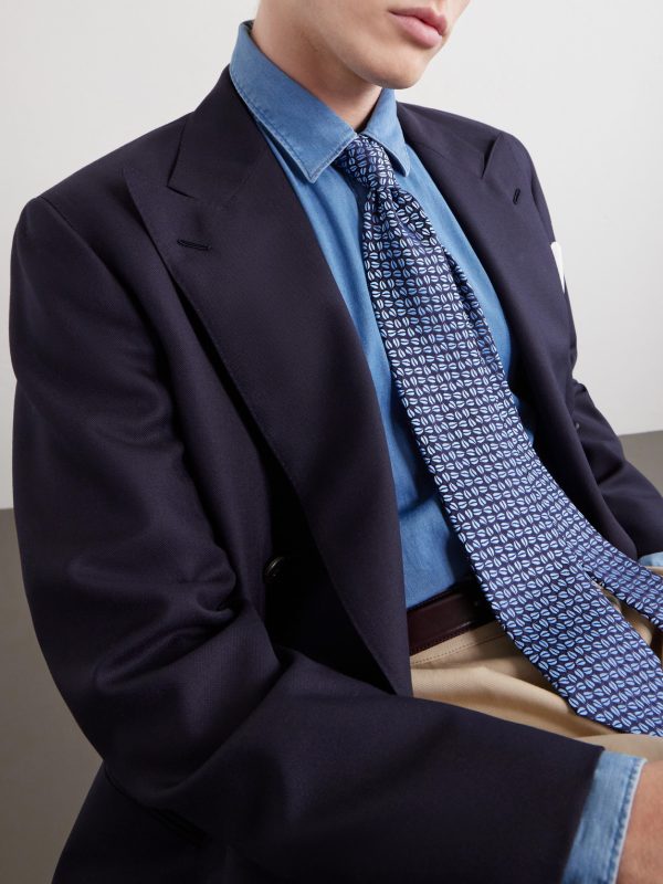 8.5cm Silk-Jacquard Tie - FR 8.5cm Silk-Jacquard Tie - FR